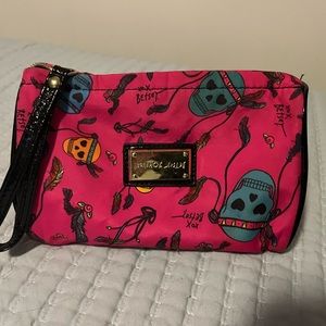 Betsy Johnson makeup bag.